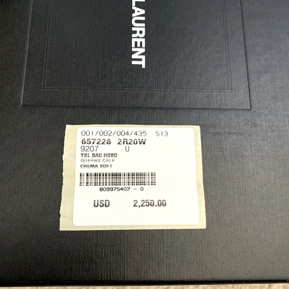 YSL LE 5 A 7 HOBO - Picture 7 of 7